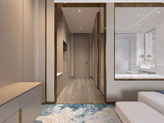 现代公寓酒店客房