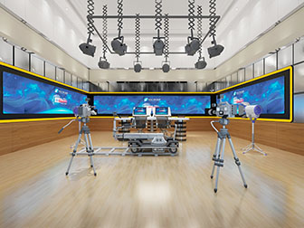 现代演播室演播厅
