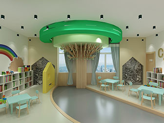 现代幼儿园教室