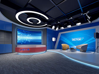 后现代演播室演播厅