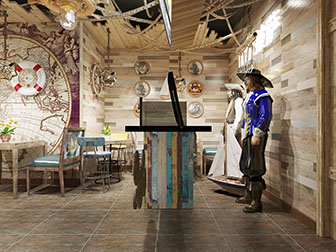 工业风餐馆饭店