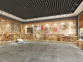 新中式农具博物馆展厅