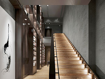 后现代楼梯间
