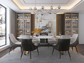 现代轻奢餐厅