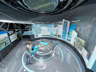 后现代展厅展馆