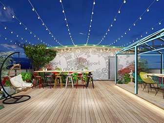 北欧夜市餐馆饭店