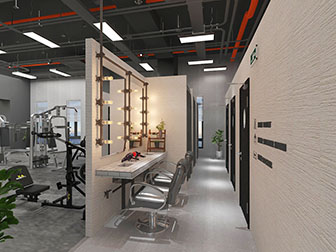工业风健身房