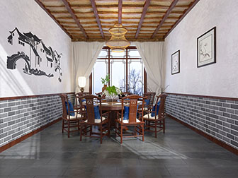 新中式酒店包厢包间