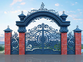 欧式铁艺大门