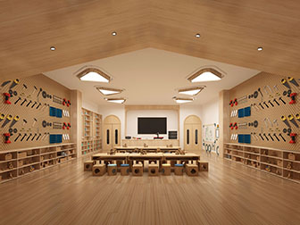 现代幼儿园教室