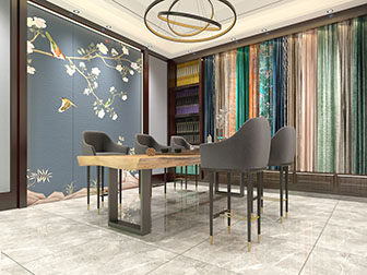 新中式布料专卖店