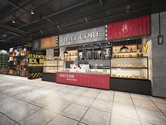 工业风面包蛋糕房甜品店