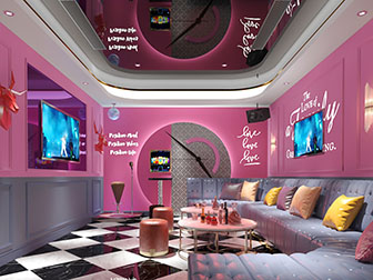 现代轻奢KTV包厢包房