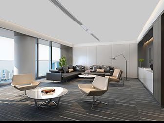 现代前台休闲区