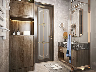 新中式洗手间卫生间