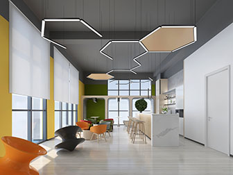 北欧大堂前台接待台