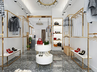 现代服装店鞋包店