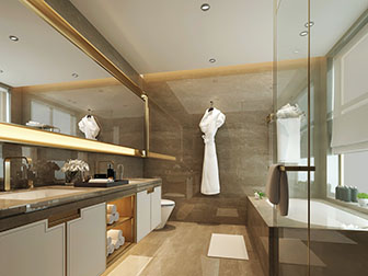 现代卫浴间卫生间