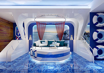 地中海酒店客房