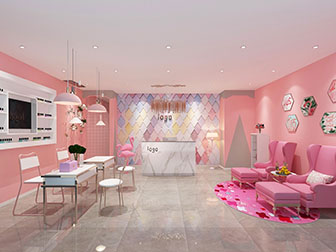 现代轻奢美容美甲店