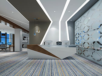 后现代接待前台