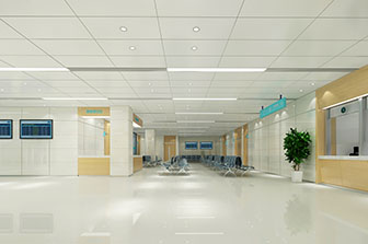 现代医院候诊室大厅