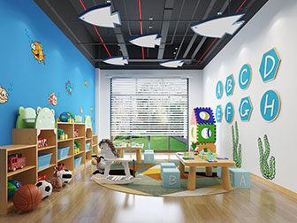 现代幼儿园活动室