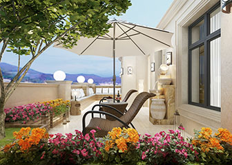 东南亚阳台露台