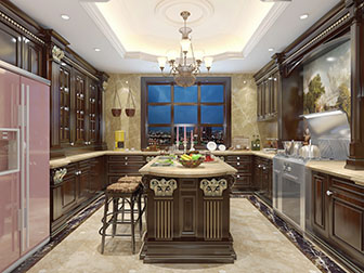 欧式古典厨房