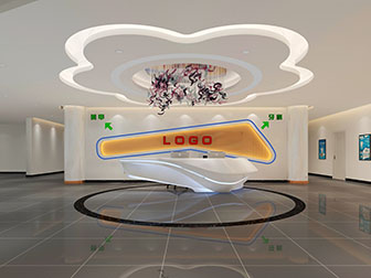 后现代美甲牙科接待前台