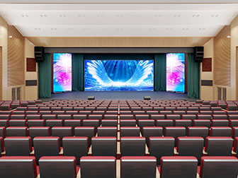 现代电影院舞台
