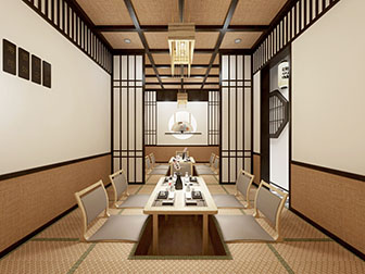 日式茶馆茶室
