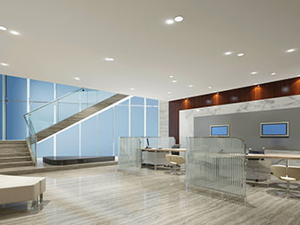 现代公共办公区