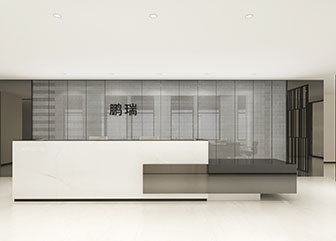 现代大堂前台接待台