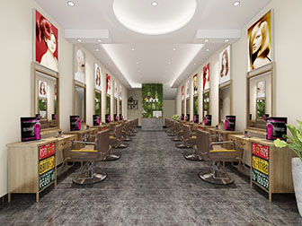 工业风美容美发理发店