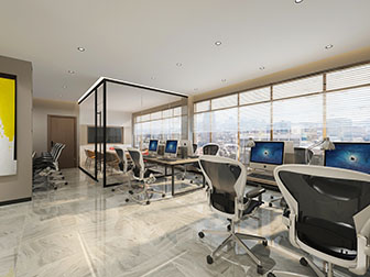 现代公共办公区