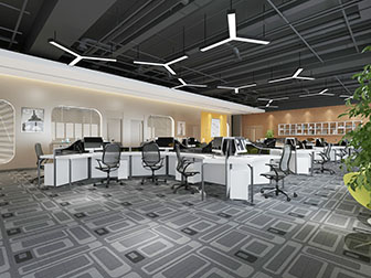 工业风公共办公区