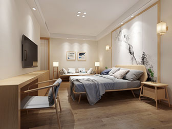 日式酒店客房套房