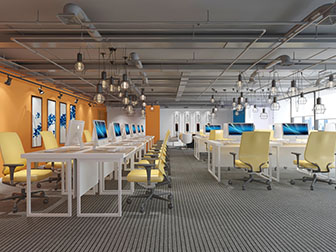 工业风公共办公区