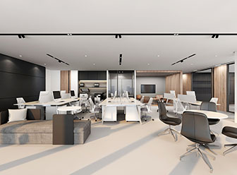 现代公共办公区