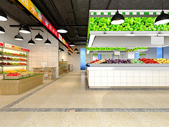 工业风蔬菜水果店超市