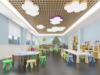 北欧幼儿园教室