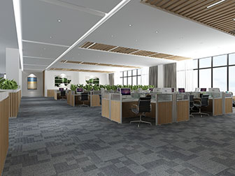现代公共办公区