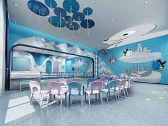 现代幼儿园音乐舞蹈教室