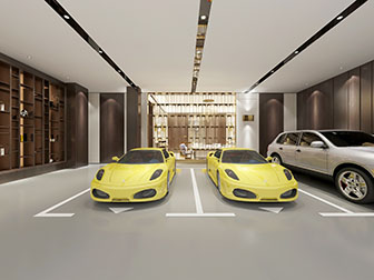 现代4s汽车店展厅展览