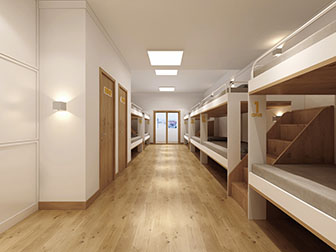 现代宿舍上下床