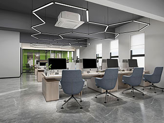 现代公共办公区