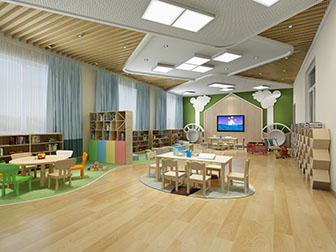 北欧幼儿园教室