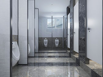 现代公共卫生间