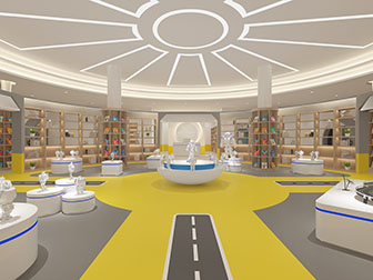 现代机器人展厅展览